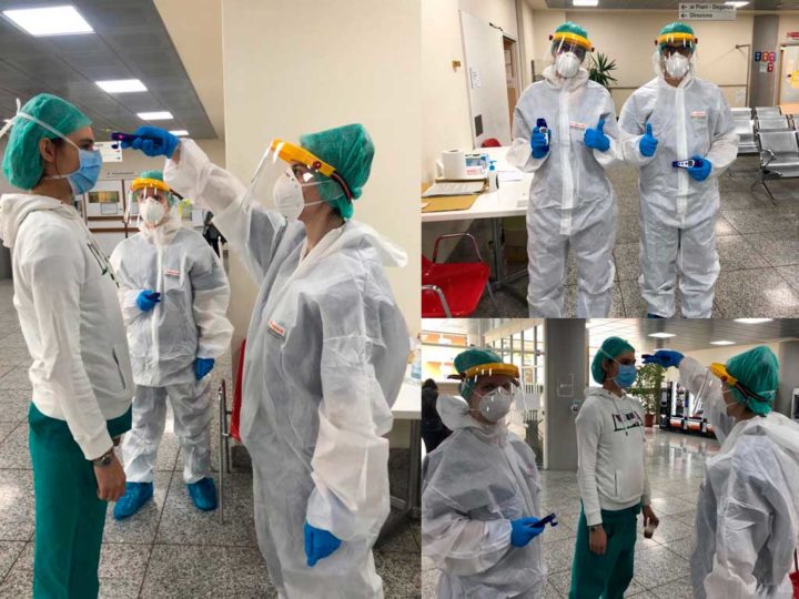 Oggi all’Ospedale di Gardone 44 volontari della Onlus “La Valle con Te” hanno iniziato a prestare servizio per supportare l’ospedale